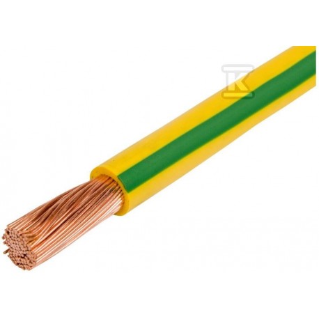 Przewód instalacyjny H07V-K (LGY) 1x16 żółto-zielony bęben G-106045